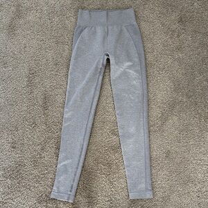 Gray Gymshark High-Waisted Leggings